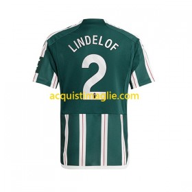 Divisa di Calcio Manchester United Lindelof 2 Trasferta 2023/2024